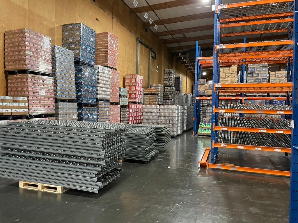 Pallet rack installation with ongoing maintenance — project photo