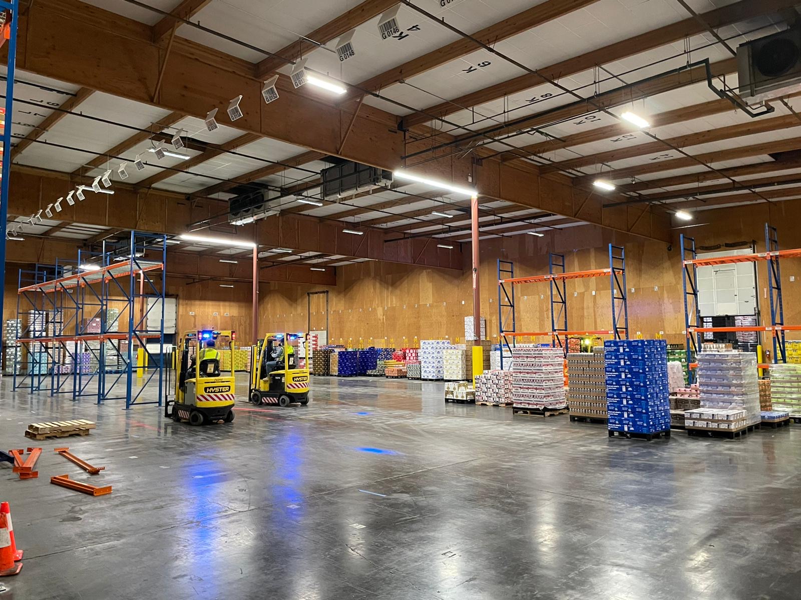 Pallet rack installation with ongoing maintenance — project photo