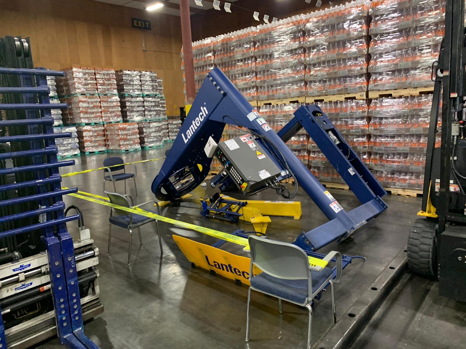 Stretch wrapper repair and ongoing equipment care — project photo